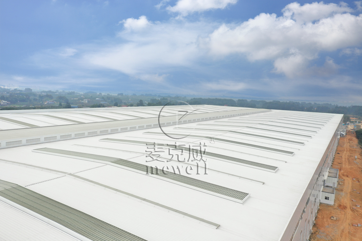 四川省钢构智造有限公司钢结构智造产业基地项目—四川10A型薄型屋顶通风器