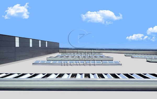 钢结构厂房屋顶排烟天窗