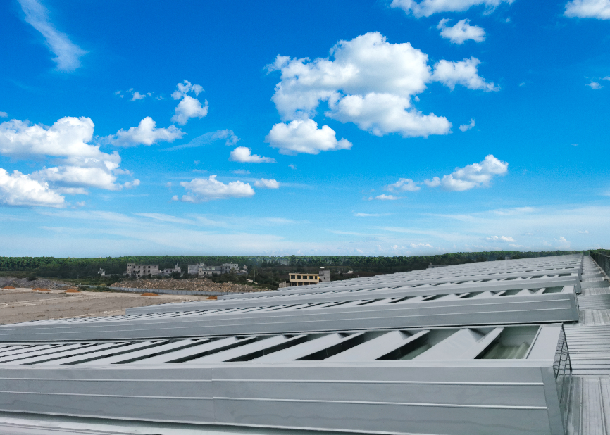 贵州铝旺兴仁工业园区6万平米加工标准厂房建设项目—贵州MCW2型薄型屋面通风器